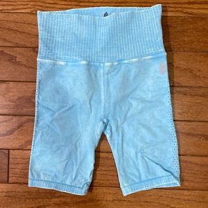 NWOT free people good karma biker shorts xs/s